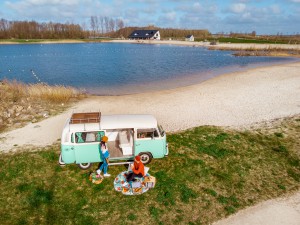 Galavervoer in een Volkswagenbus