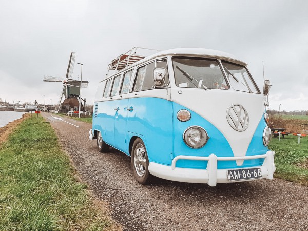 Volkswagenbus Blue Sky